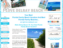 Tablet Screenshot of i-love-delray-beach.com